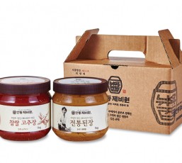 传统大酱(1kg) + 糯米辣椒酱(1kg)
